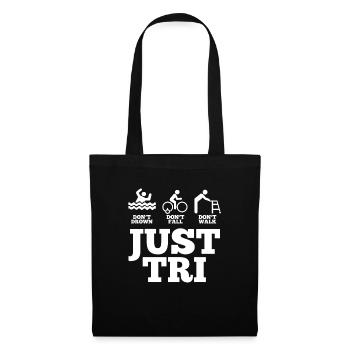 Triathlon - Sac en tissu - noir - Devant