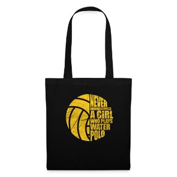 Water polo water sport water polo player gift - Tote Bag - black - Front