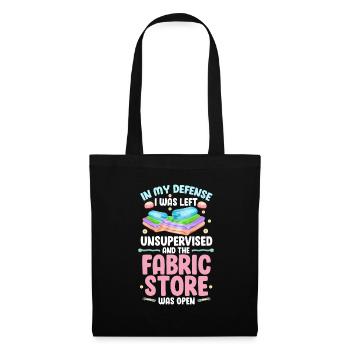sew - Tote Bag - black - Front