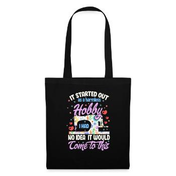 sew - Tote Bag - black - Front