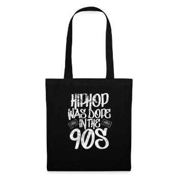 90s Hip Hop Rap Old School Retro Gift - Sac en tissu - noir - Devant