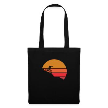 mountain bike - Tote Bag - black - Front