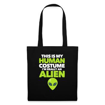 Alien - Stoffbeutel - Schwarz - Vorne