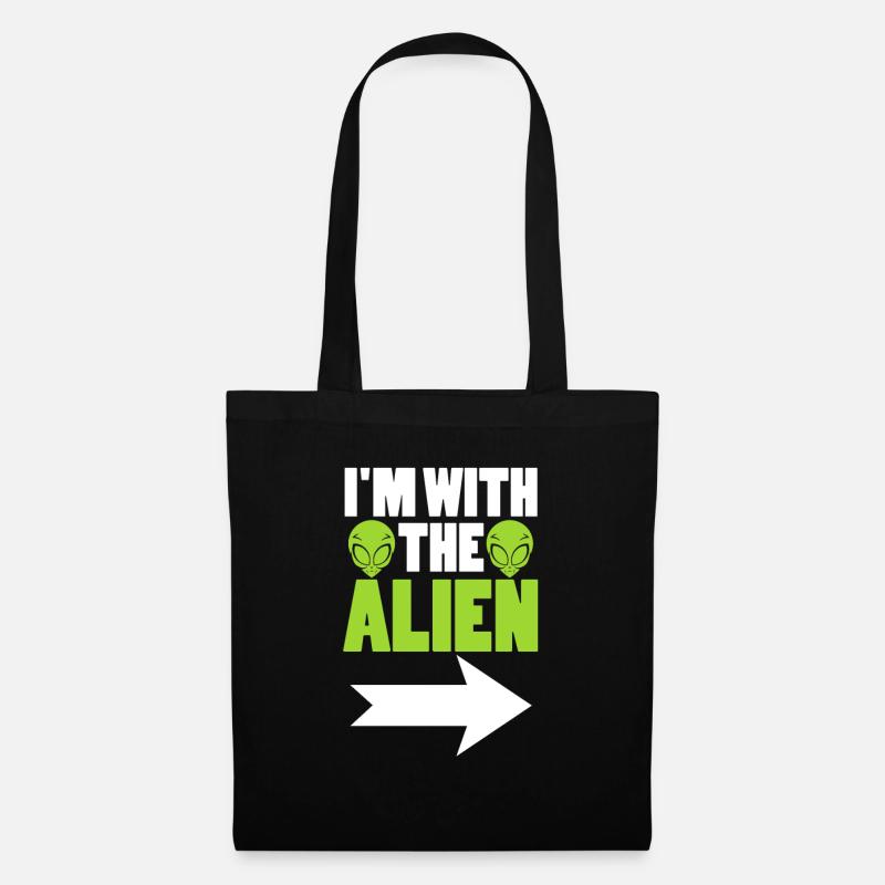 Alien - Stoffbeutel - Schwarz