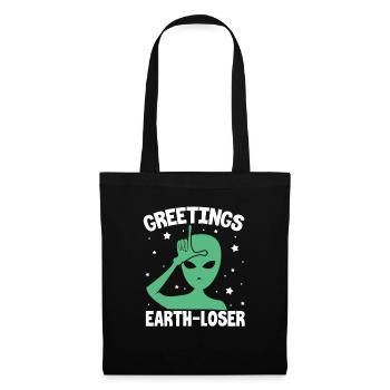 Alien - Stoffbeutel - Schwarz - Vorne