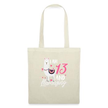 13th birthday llama - Tote Bag - nature - Front