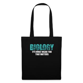 Biology science biologist laboratory bio gift - Tote Bag - black - Front