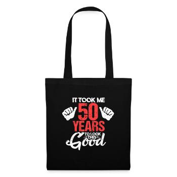 50th birthday - Tote Bag - black - Front