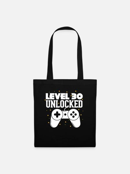 Level 30 - Stoffbeutel - Schwarz