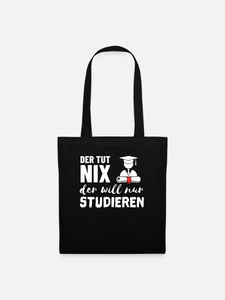 Student - Stoffbeutel - Schwarz