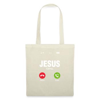 Jésus - Sac en tissu - nature - Devant