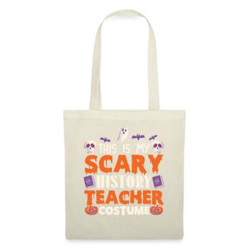 This is My Scary History Teacher Costume Funny - Tote Bag - nature - Front