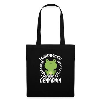 mamie - Sac en tissu - noir - Devant