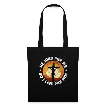 Jésus Dieu Christ Christ Religion Don - Sac en tissu - noir - Devant