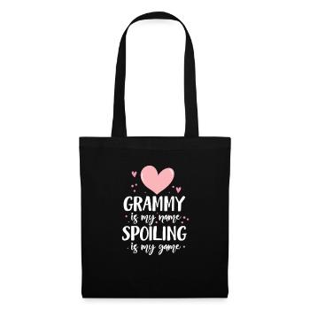 mamie - Sac en tissu - noir - Devant