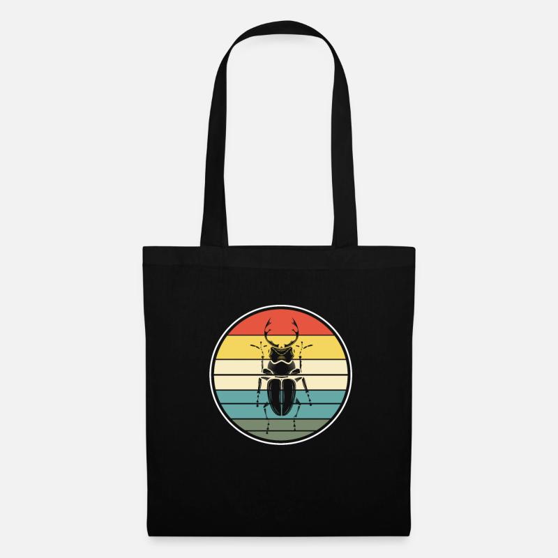 insecte - Sac en tissu - noir