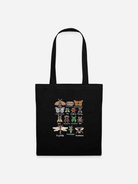 Insect insect nature biology gift - Tote Bag - black