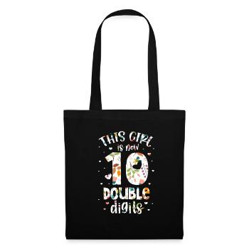 10th birthday - Tote Bag - black - Front