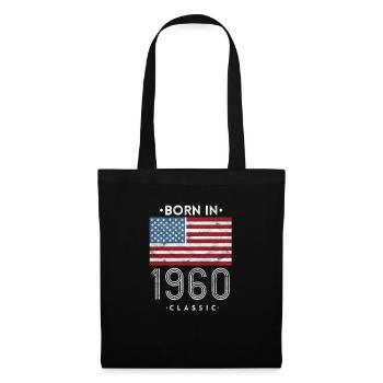 1960 États-Unis - Sac en tissu - noir - Devant