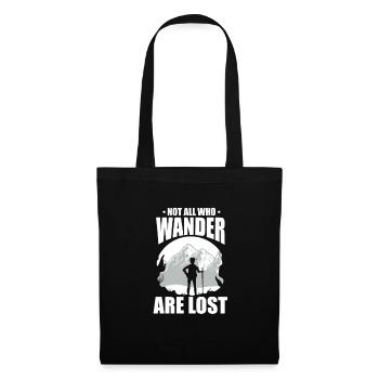 Errer - Sac en tissu - noir - Devant