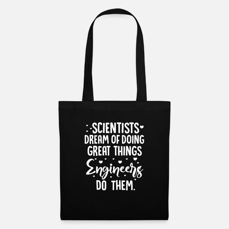 Ingenieur - Stoffbeutel - Schwarz