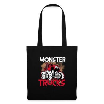 Monstertruck - Stoffbeutel - Schwarz - Vorne