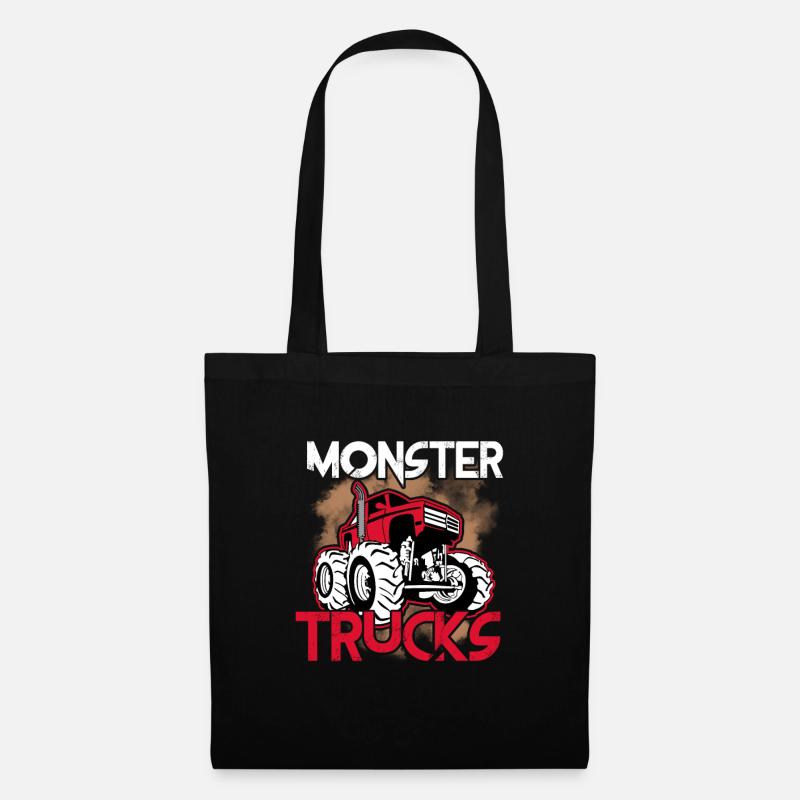 Monstertruck - Stoffbeutel - Schwarz