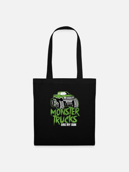 Monster Truck Auto Truck Monster Motorsport - Tote Bag - black