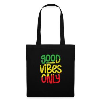 Rasta Rastafarian Reggae Jamaica Ragga Gift - Sac en tissu - noir - Devant