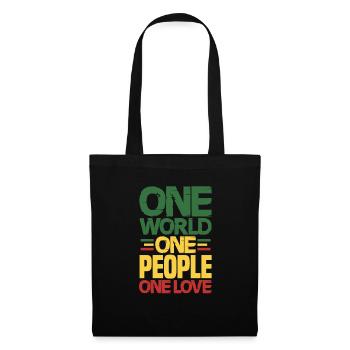 Rasta - Sac en tissu - noir - Devant