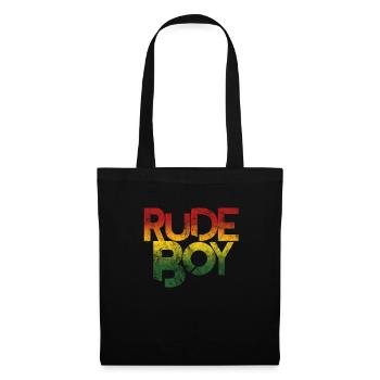 Rasta Rastafarian Reggae Jamaica Ragga Gift - Sac en tissu - noir - Devant