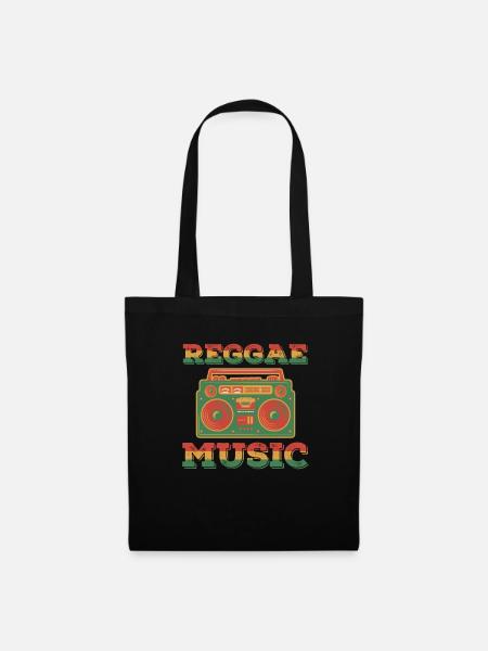 Reggae - Stoffbeutel - Schwarz