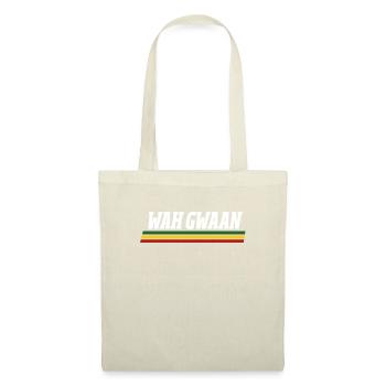 Rasta Rastafarian Reggae Jamaica Ragga Gift - Sac en tissu - nature - Devant