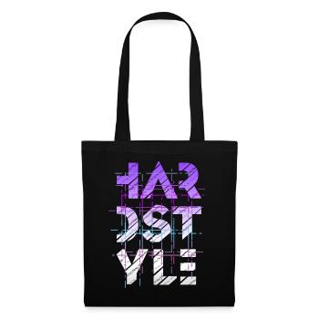 Hardstyle EDM Rave Party Festival Dance Music - Stoffbeutel - Schwarz - Vorne