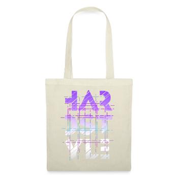 Hardstyle EDM Rave Party Festival Dance Musique - Sac en tissu - nature - Devant
