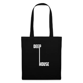 Deep House Rave EDM - Tote Bag - black - Front