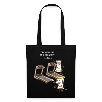 Chess Fitness - Tote Bag - black - Front