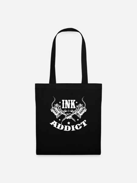Tatouage tatouage tatouages cadeau de tatouage - Sac en tissu - noir