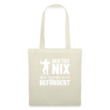 Beförderung - Stoffbeutel - Natur - Vorne