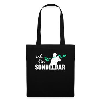 Sondengänger - Stoffbeutel - Schwarz - Vorne