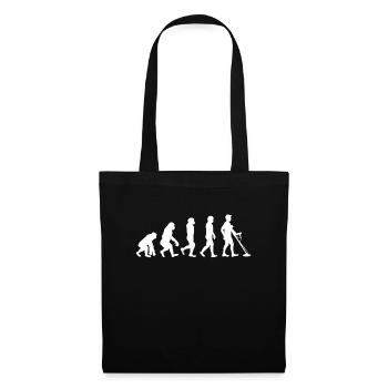 Sonnettes avec sonde métallique détecteur de métaux - Sac en tissu - noir - Devant