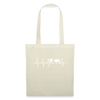 Cadeau de tauromachie Heartbeat Matador Torero - Sac en tissu - nature - Devant
