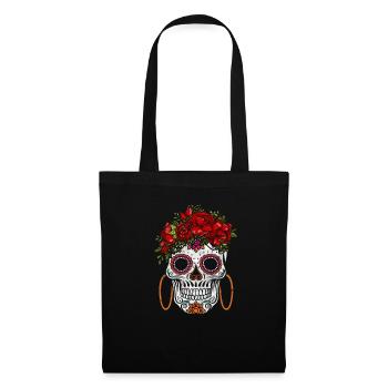 Dia De Los Muertos - Stoffbeutel - Schwarz - Vorne