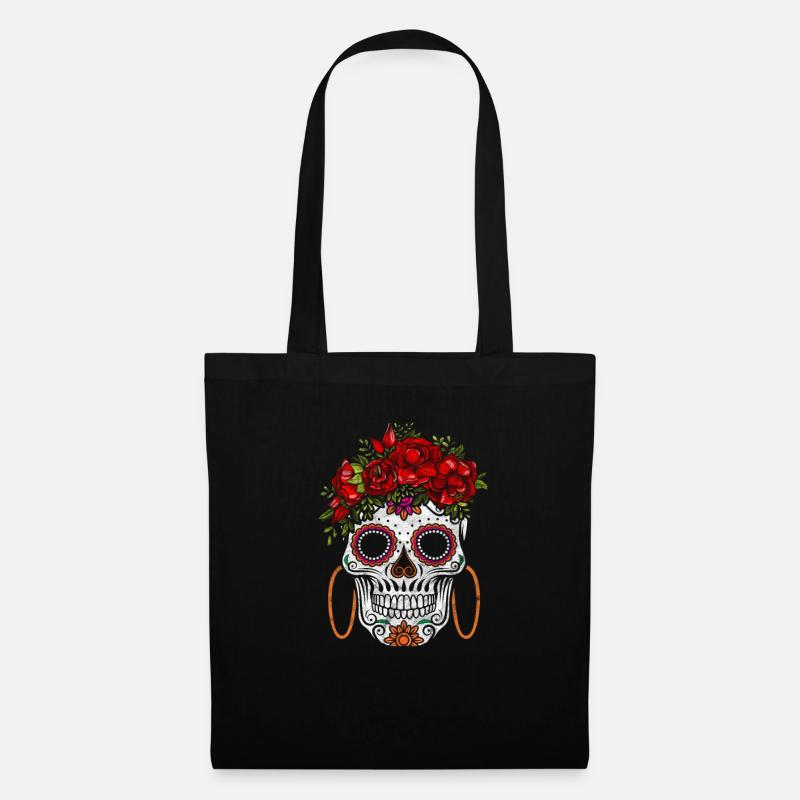 Dia De Los Muertos - Stoffbeutel - Schwarz