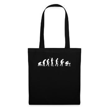 Programmer Computer PC Gamer Evolution - Tote Bag - black - Front