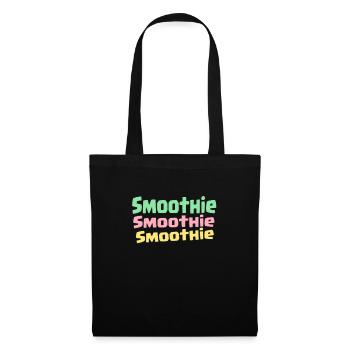 Smoothie Fruits Boisson Boisson Fruits Sains Légumes - Sac en tissu - noir - Devant