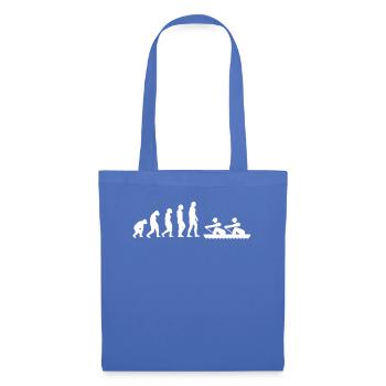 Rowing Evolution Funny Rowing Sport - Tote Bag - light blue - Front