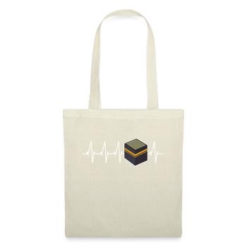 Mecca Heartbeat Islam Hajj Gift Muslim - Tote Bag - nature - Front
