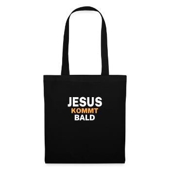Jesus is coming soon - Tote Bag - black - Front