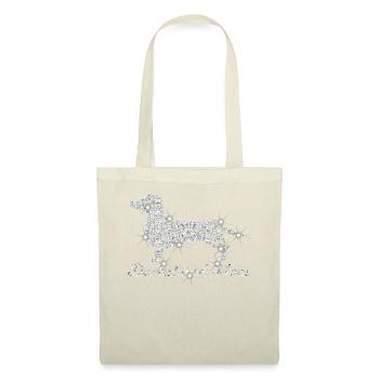 Bling Dachshund Mom - Stoffbeutel - Natur - Vorne